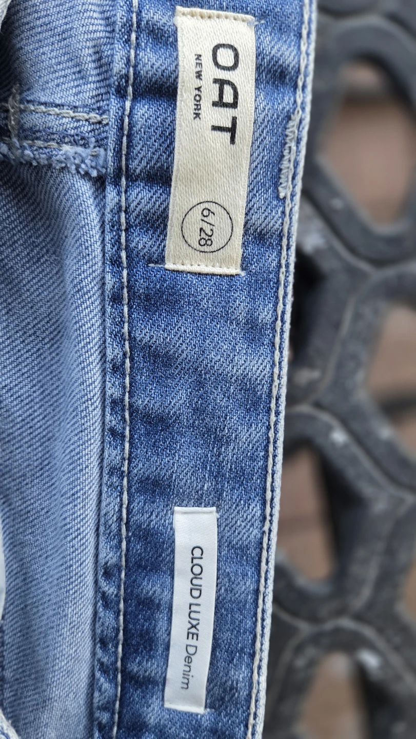 OAT New York Wide Leg Jeans Size 6/28 - photo 4