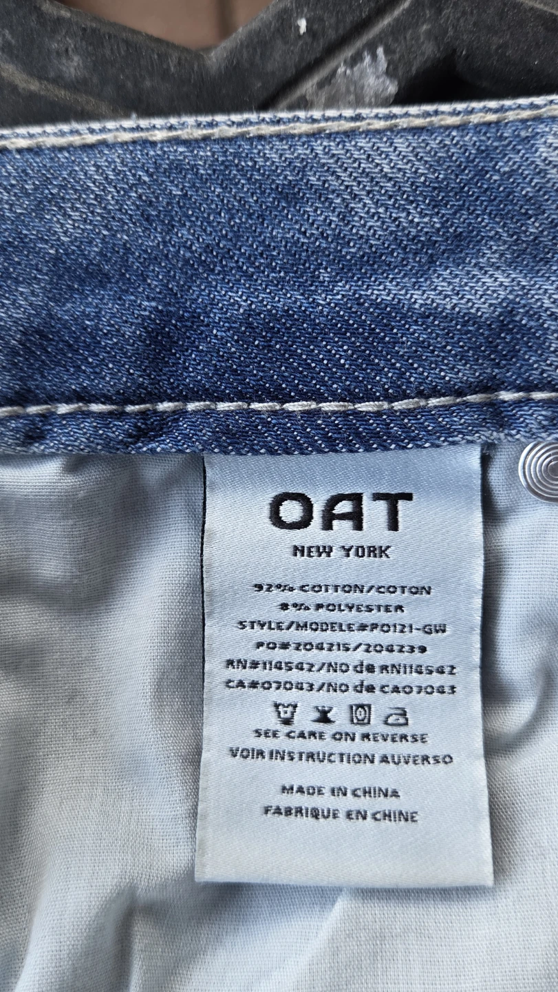 OAT New York Wide Leg Jeans Size 6/28 - photo 5