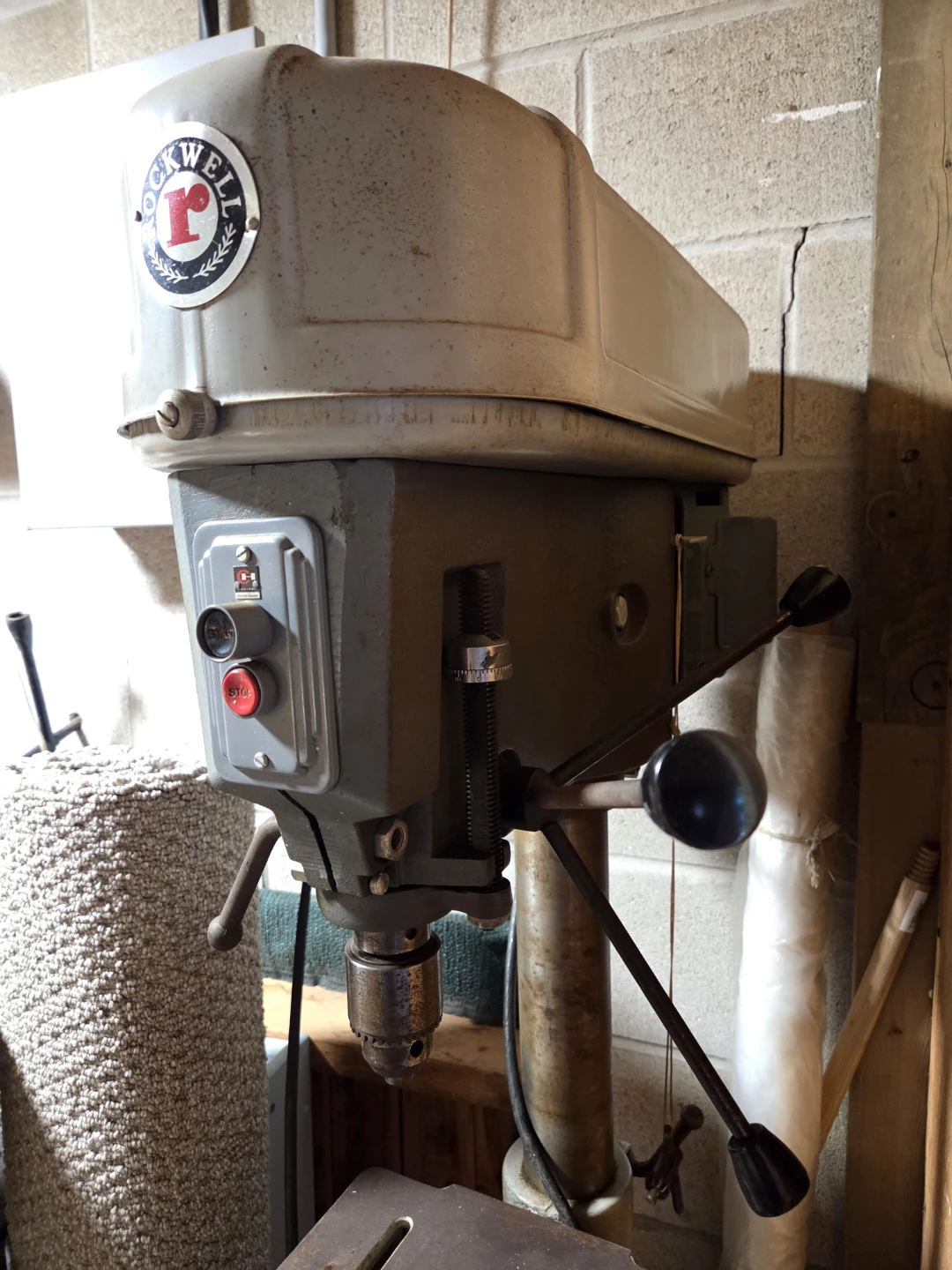 Vintage Rockwell 15" Industrial Drill Press (Series 15-240 - photo 3