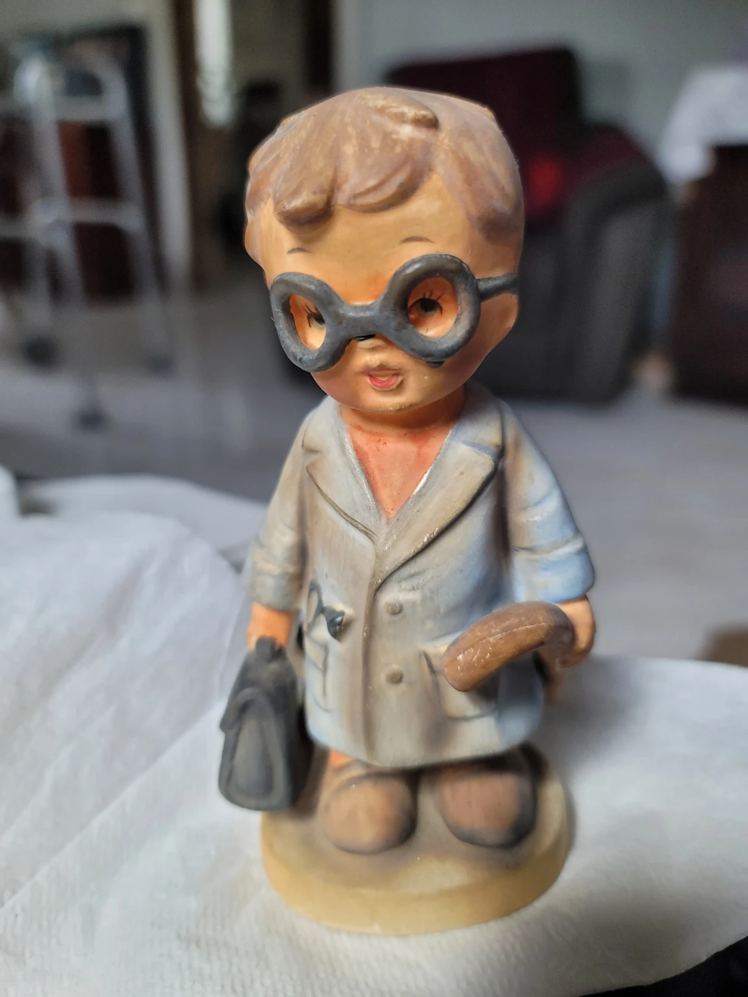 Vintage Ceramic Boy Figurine M-6503