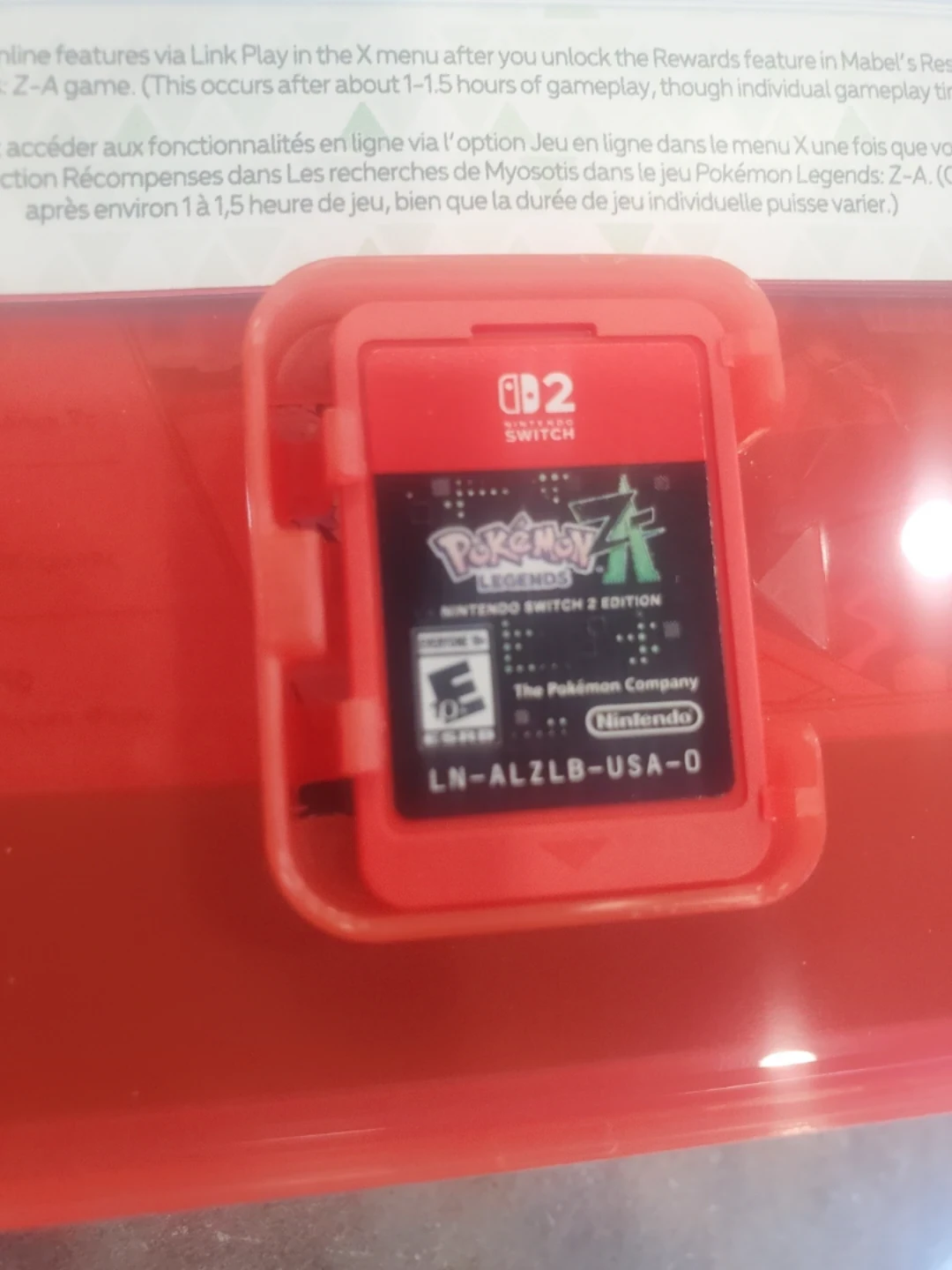 Nintendo Switch 2 Pokémon Legends: Z-A Game - photo 4