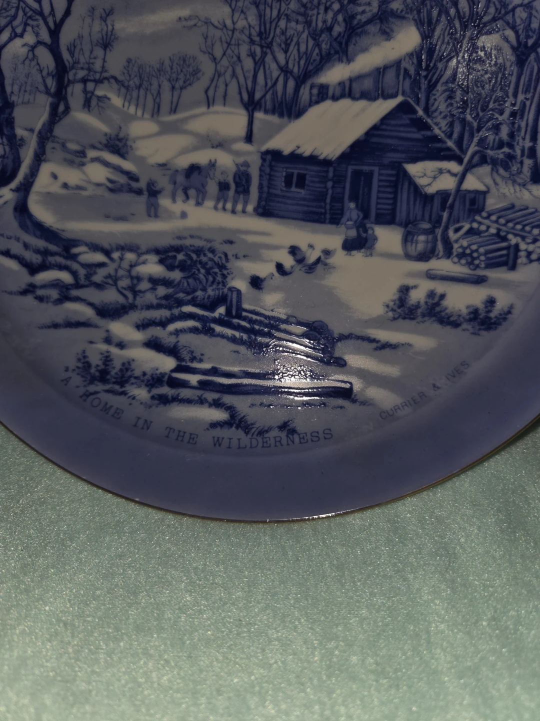 A Home in the Wilderness Decorative Plate - photo 3