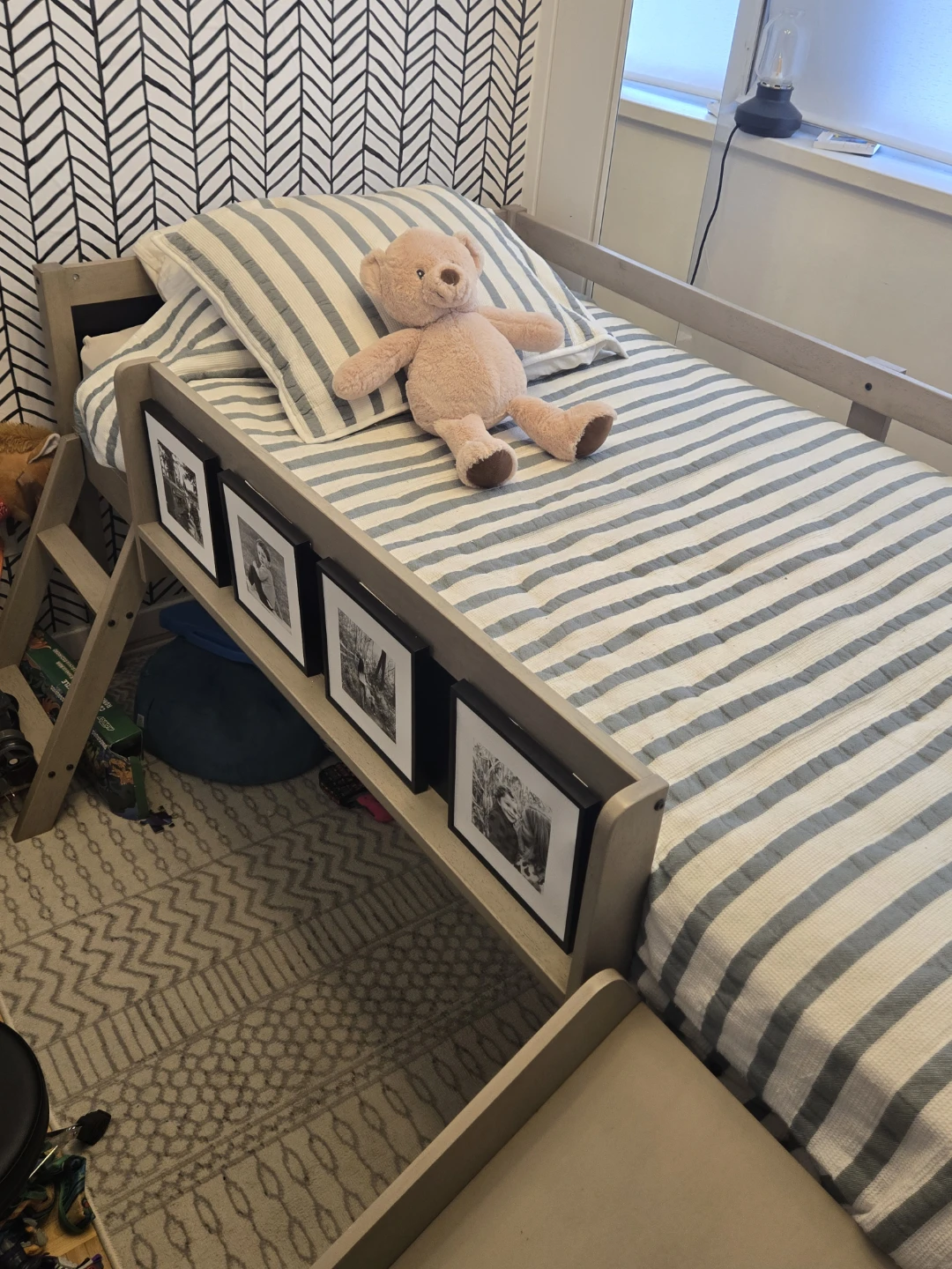Twin Loft Bed with Slide - photo 2