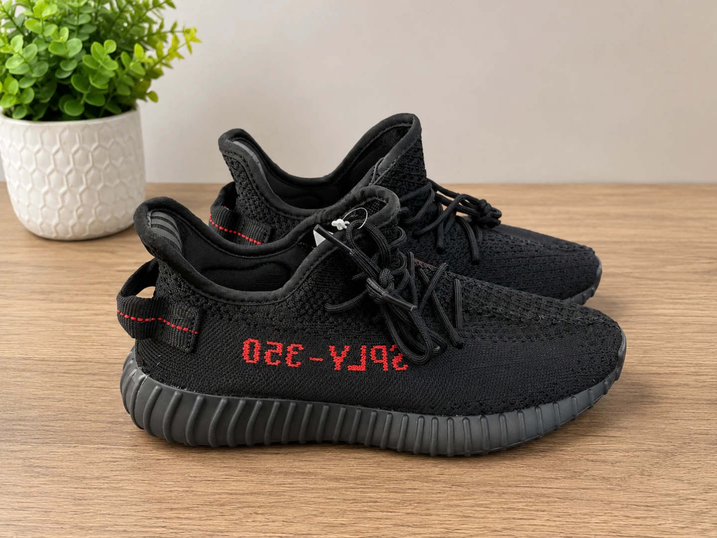 Adidas Yeezy Boost 350 V2 Core Black Red - photo 2
