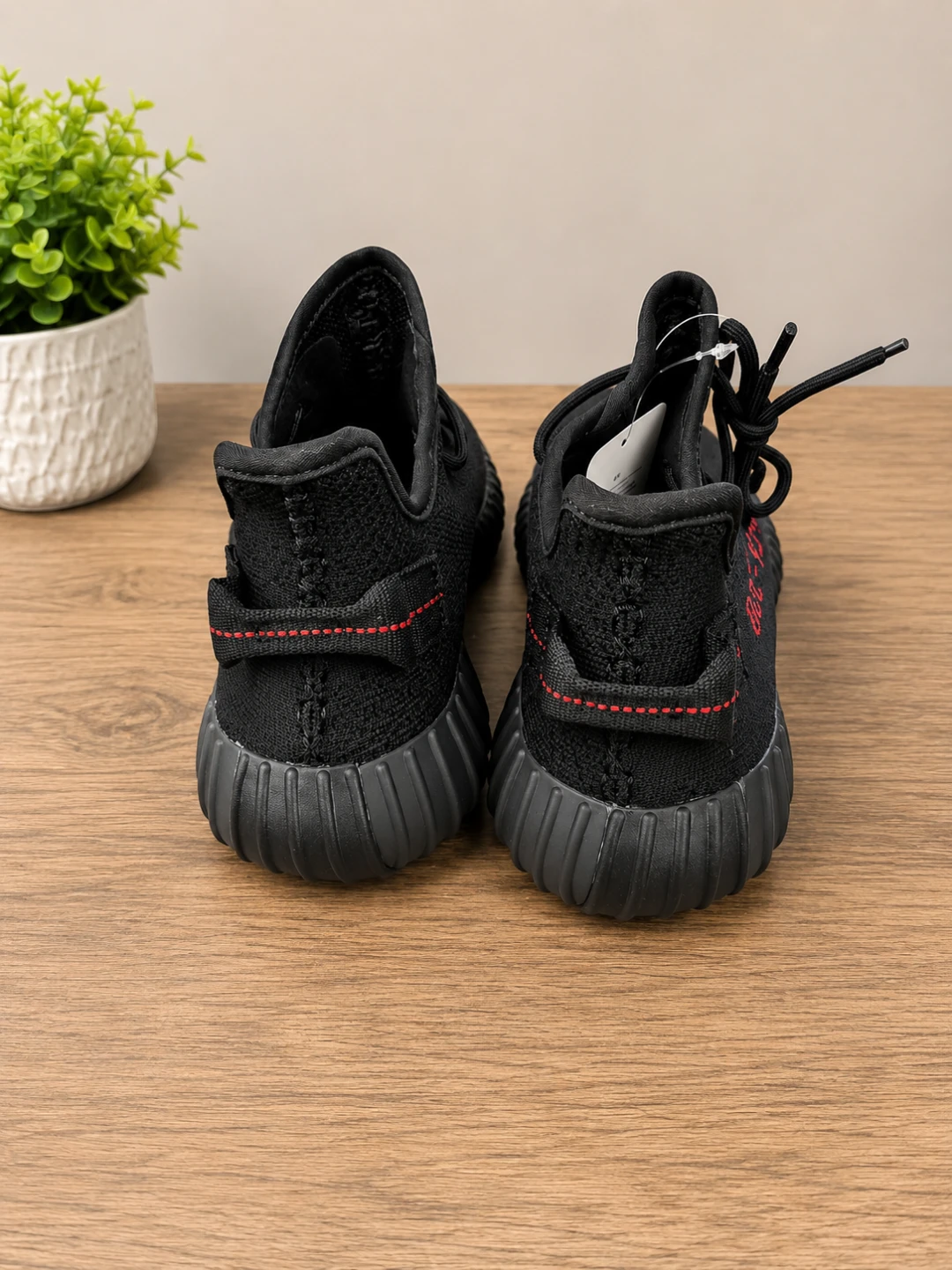 Adidas Yeezy Boost 350 V2 Core Black Red - photo 3