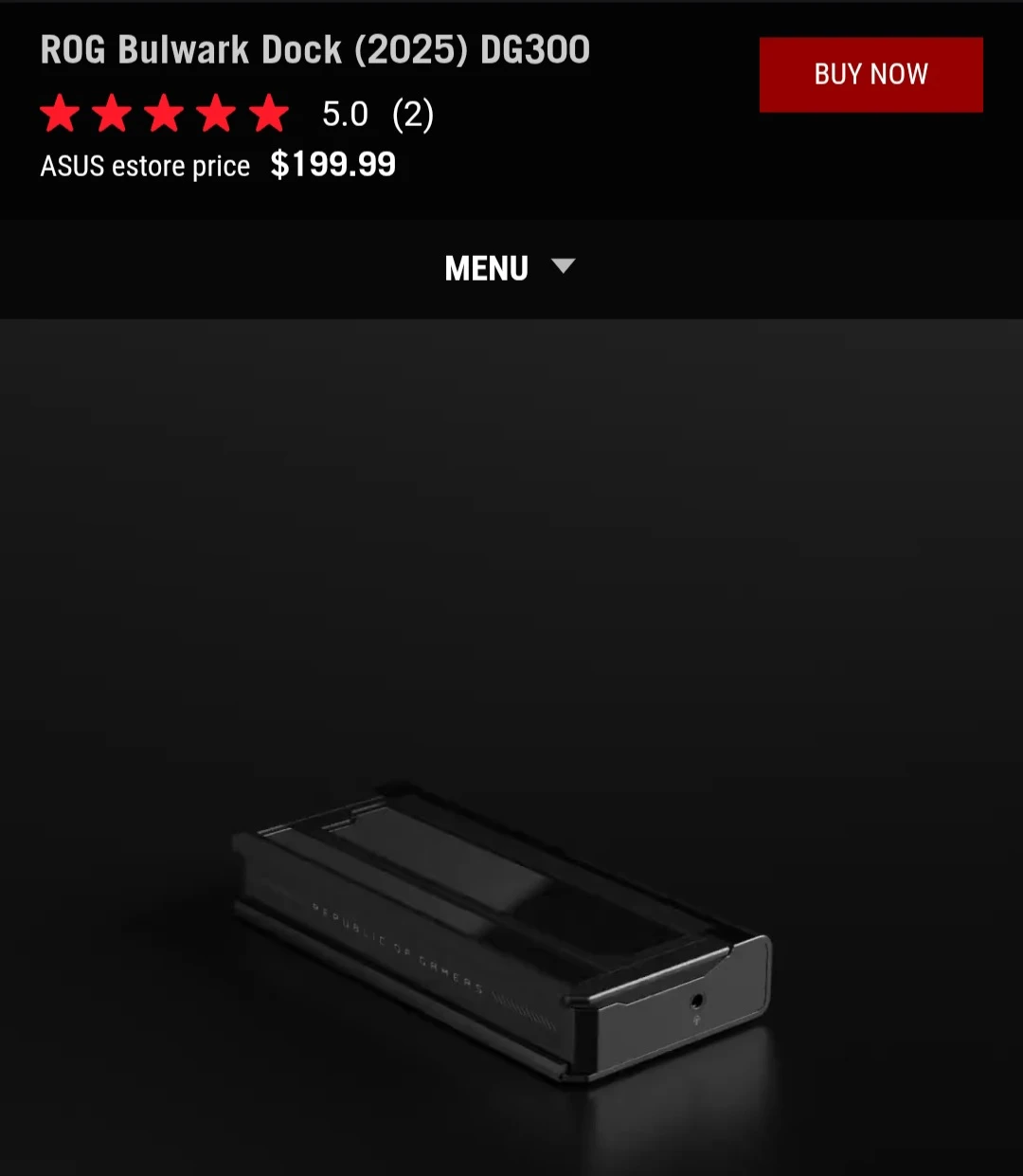 ROG Bulwark Dock (2025) DG300 7-in-1 Dock - photo 2