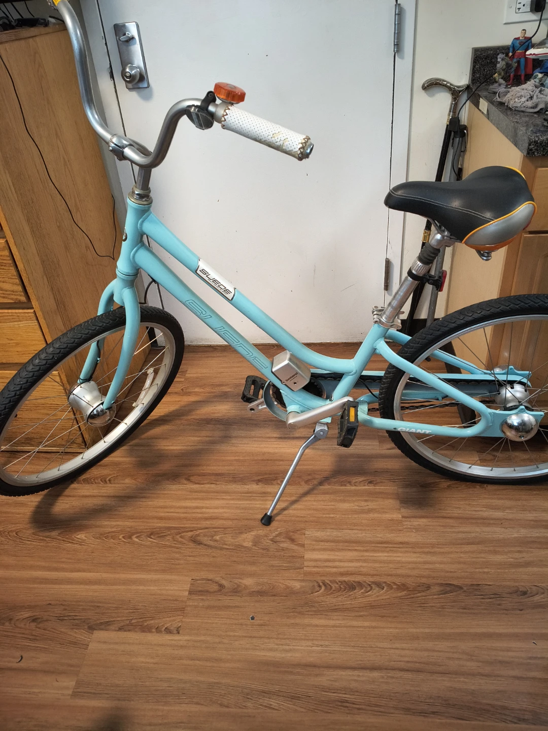 Blue Cruiser Bicycle