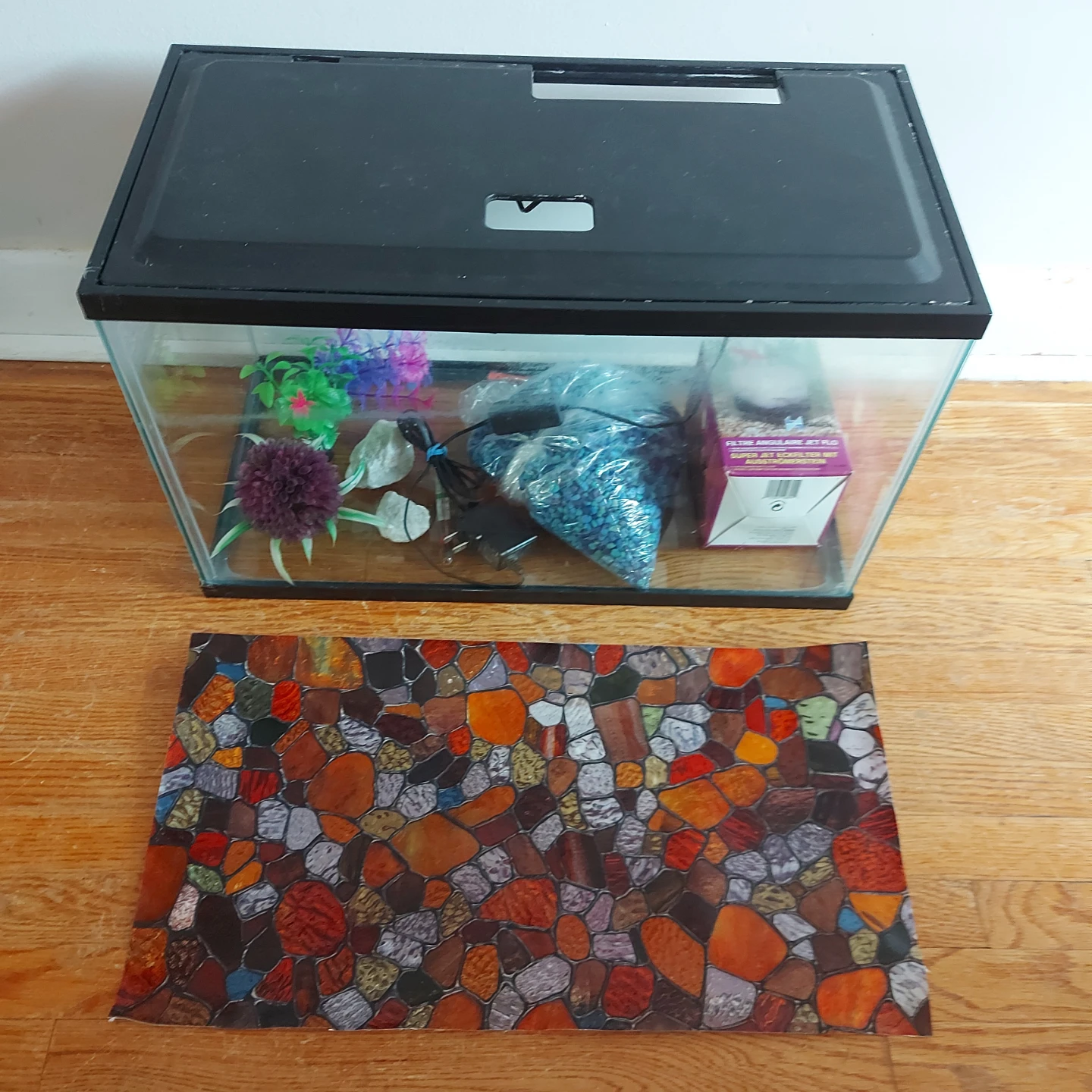 10 Gallon Aquarium Starter Kit with Lots Of Extras
