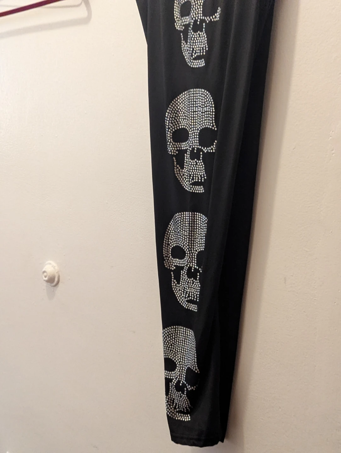 3 pair of Women's Skull Leggings - photo 2