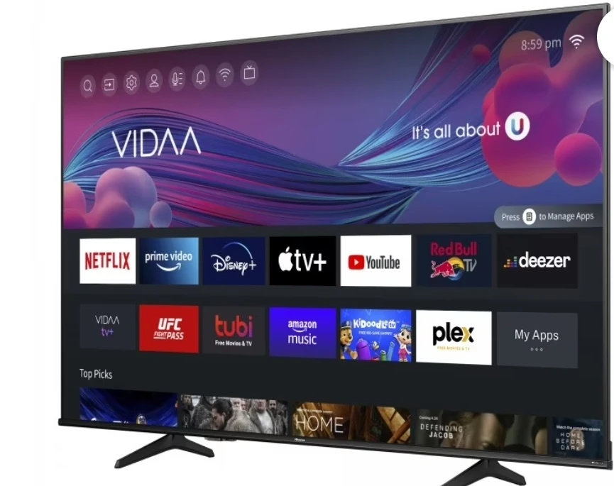 Hisense 58" UHD 4K VIDAA A6 Series TV