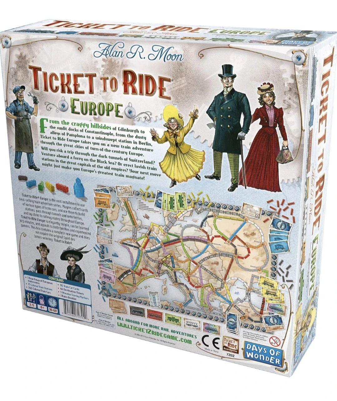 Ticket to Ride: Europe  *Seal Packed* - photo 3