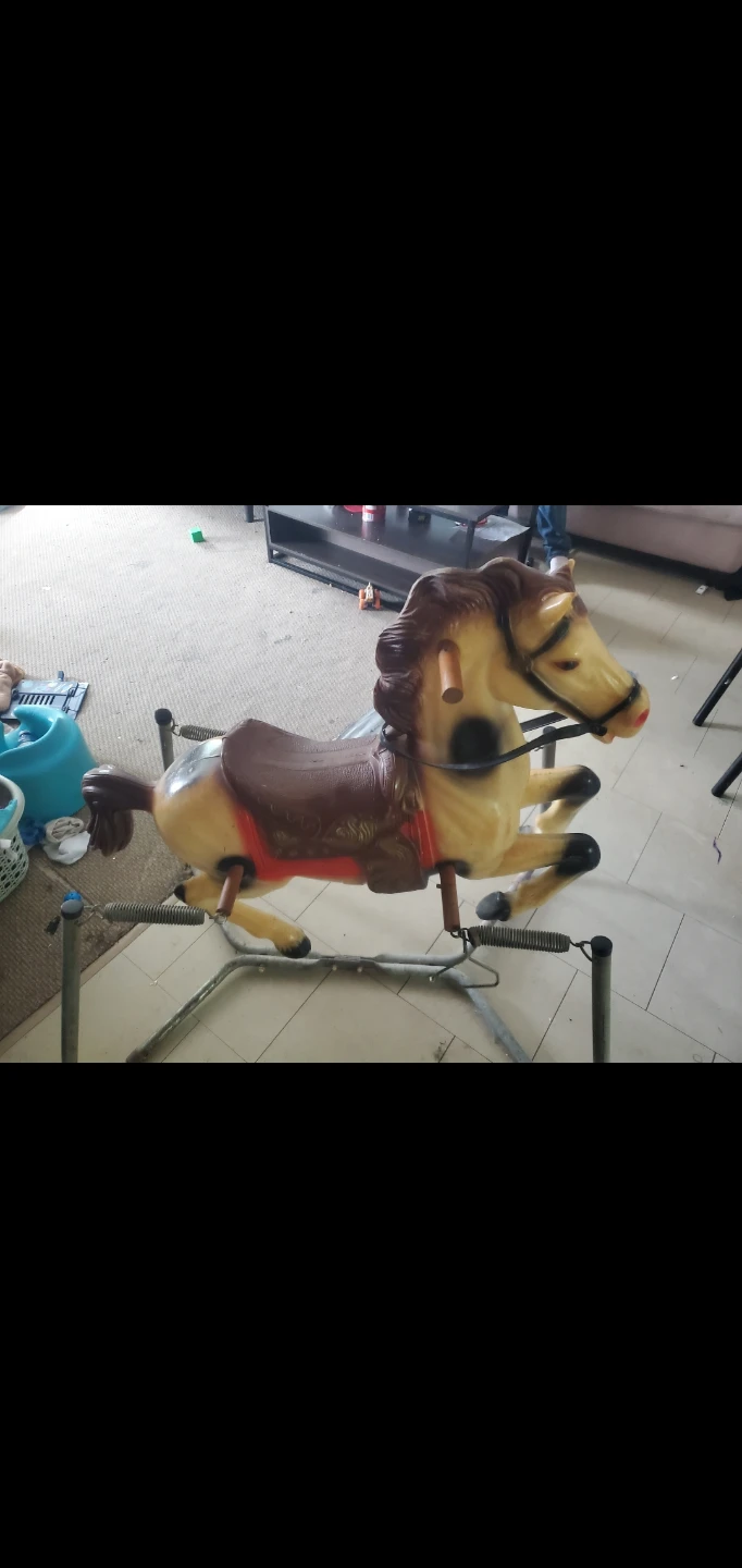 Vintage Spring Rocking Horse Toy