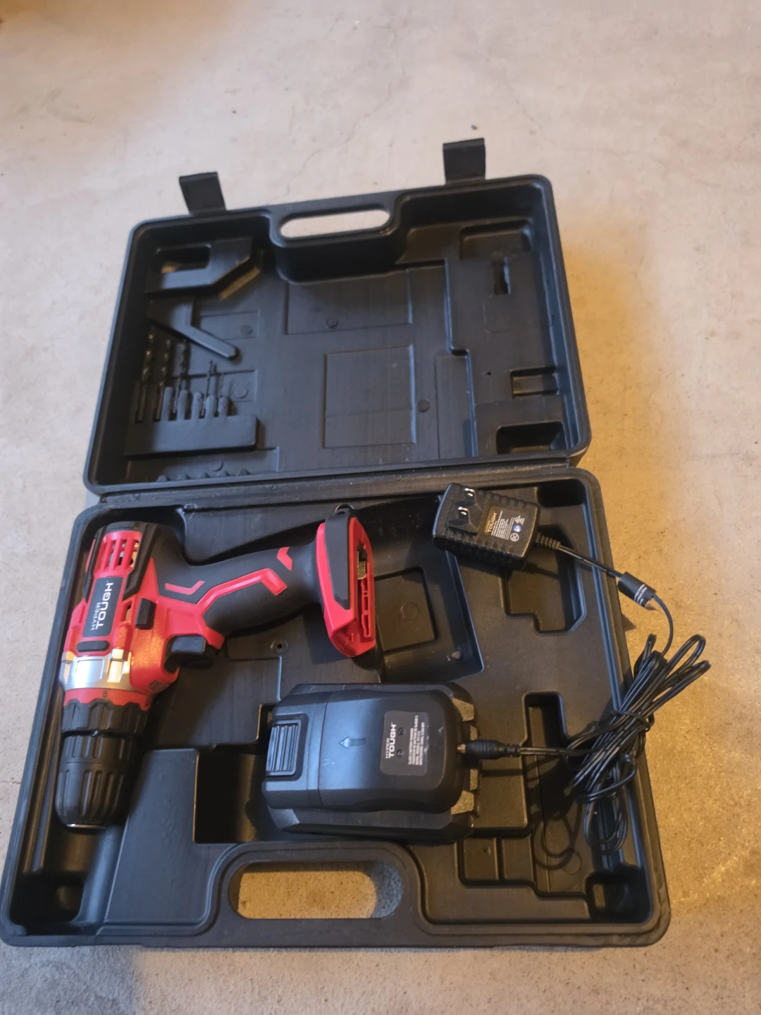 Hyper Tough Cordless Drill Set with Case - photo 2