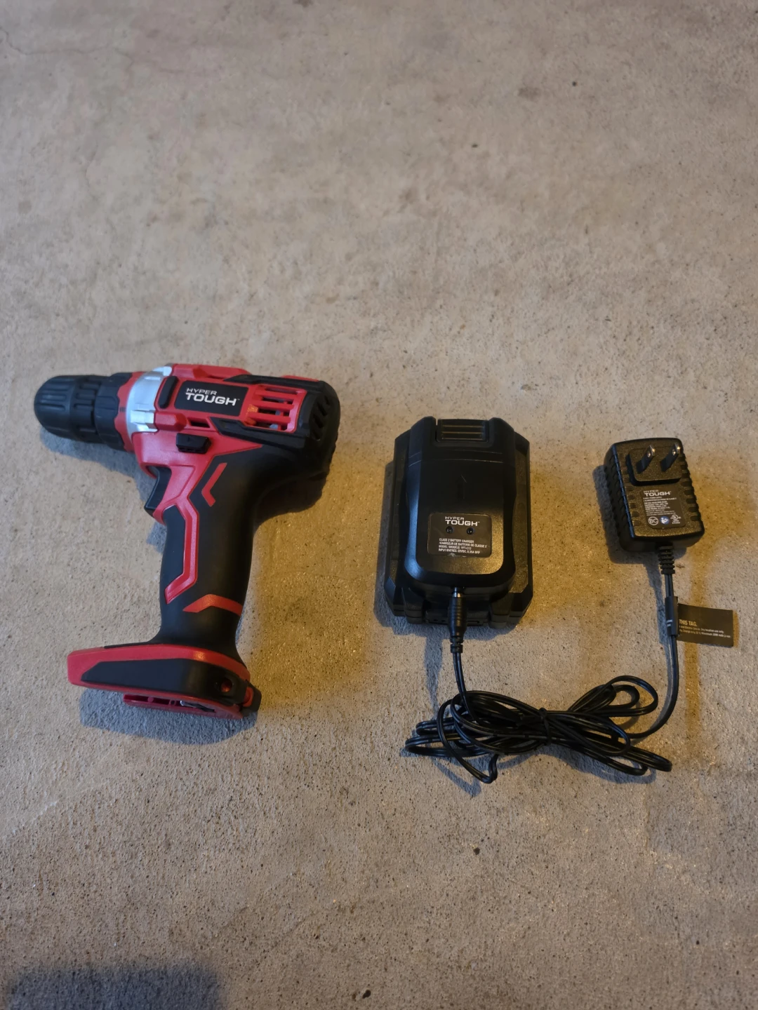 Hyper Tough Cordless Drill Set with Case - photo 3