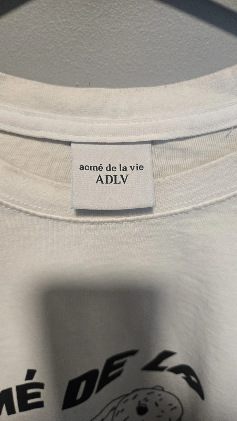 Acme de la Vie ADLV White Long Sleeve T-Shirt need gone asap - photo 2
