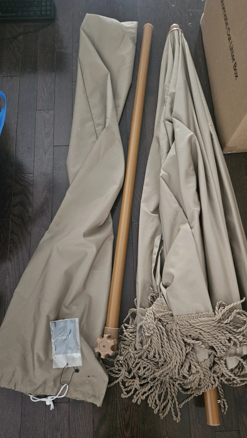 7ft Patio Umbrella - Beige