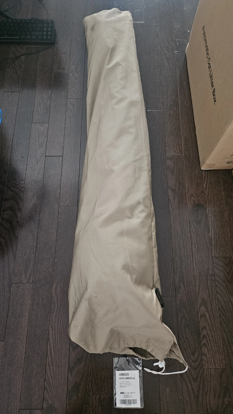 7ft Patio Umbrella - Beige - photo 2