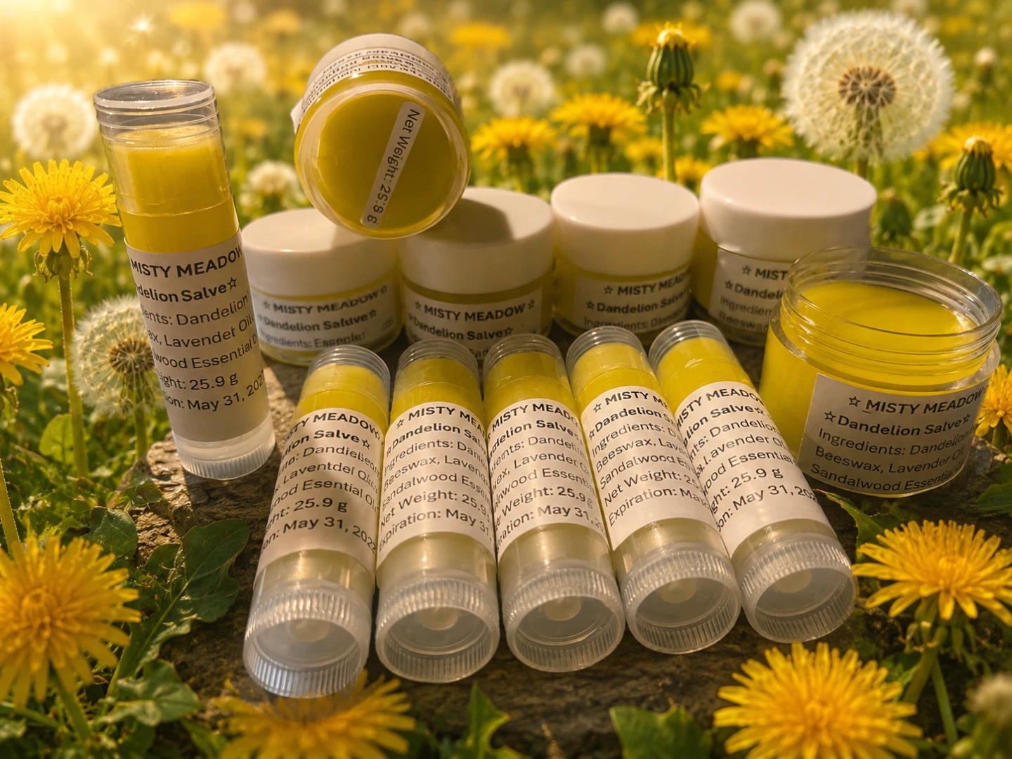 Misty Meadow Dandelion Salve - 25.9g