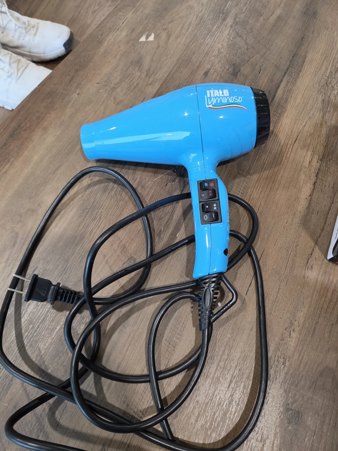 Blue BaBylissPRO Italo Luminoso Hair Dryer