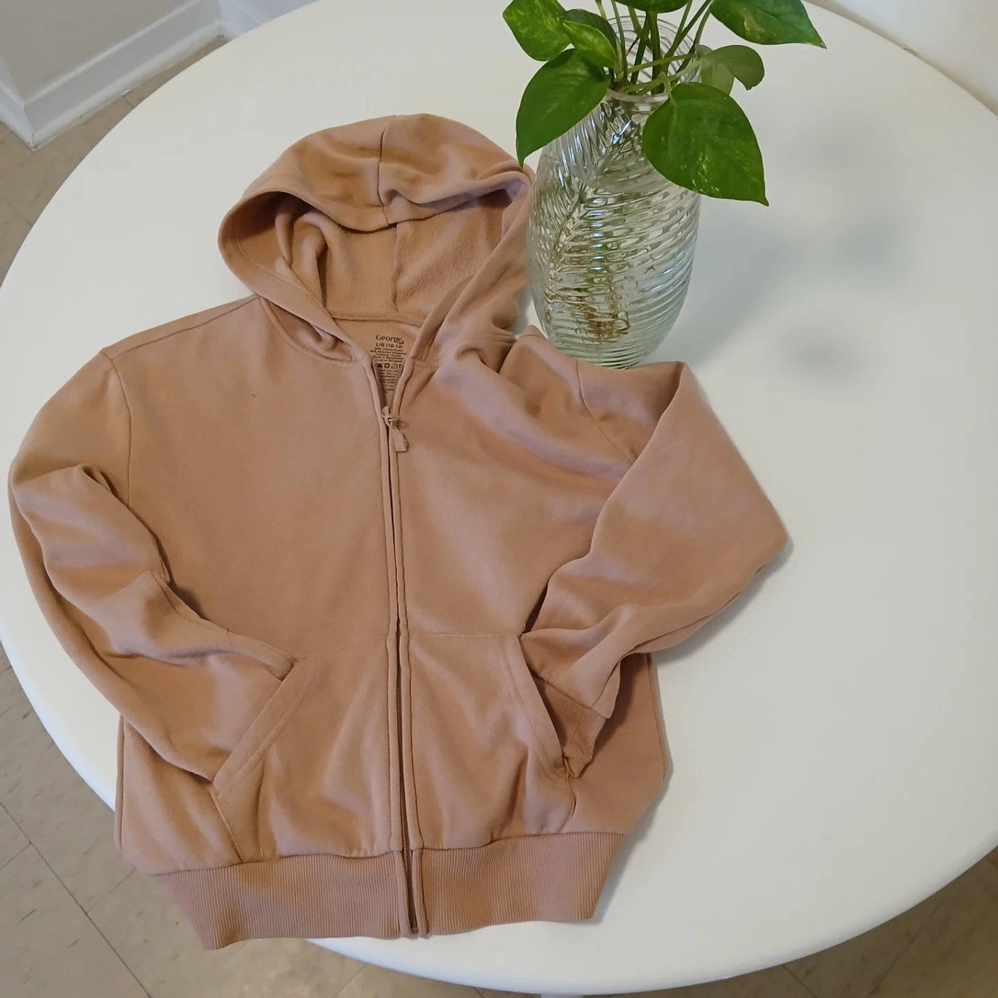 UKIDS New York Zip-Up Hoodie 10-12/ Brown sweater - photo 2
