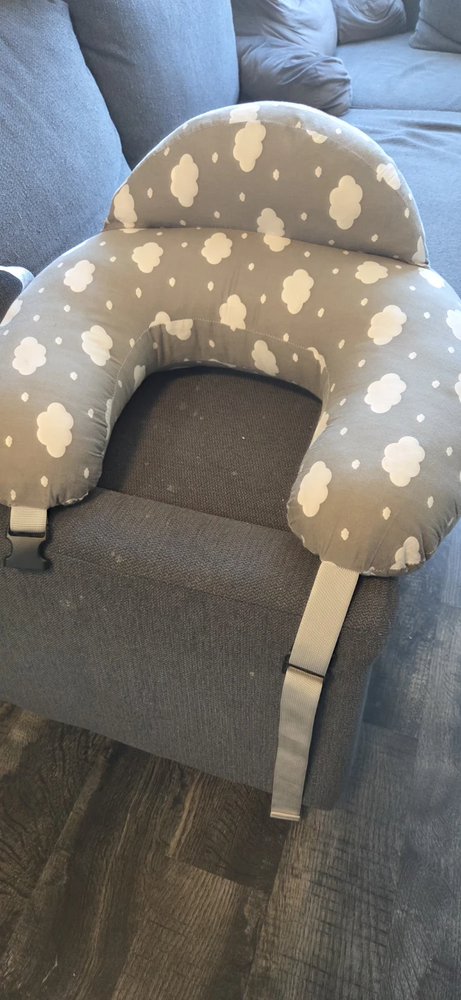 Grey Cloud Nursing Pillow