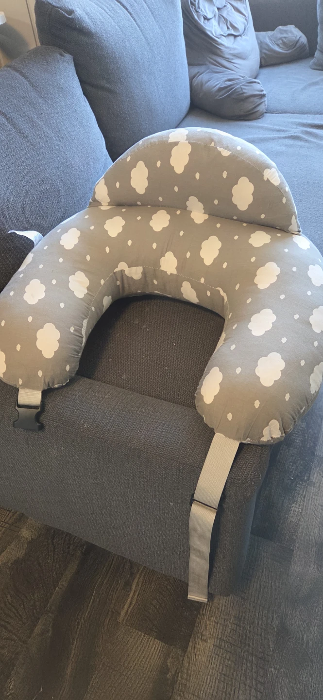 Grey Cloud Nursing Pillow - photo 2