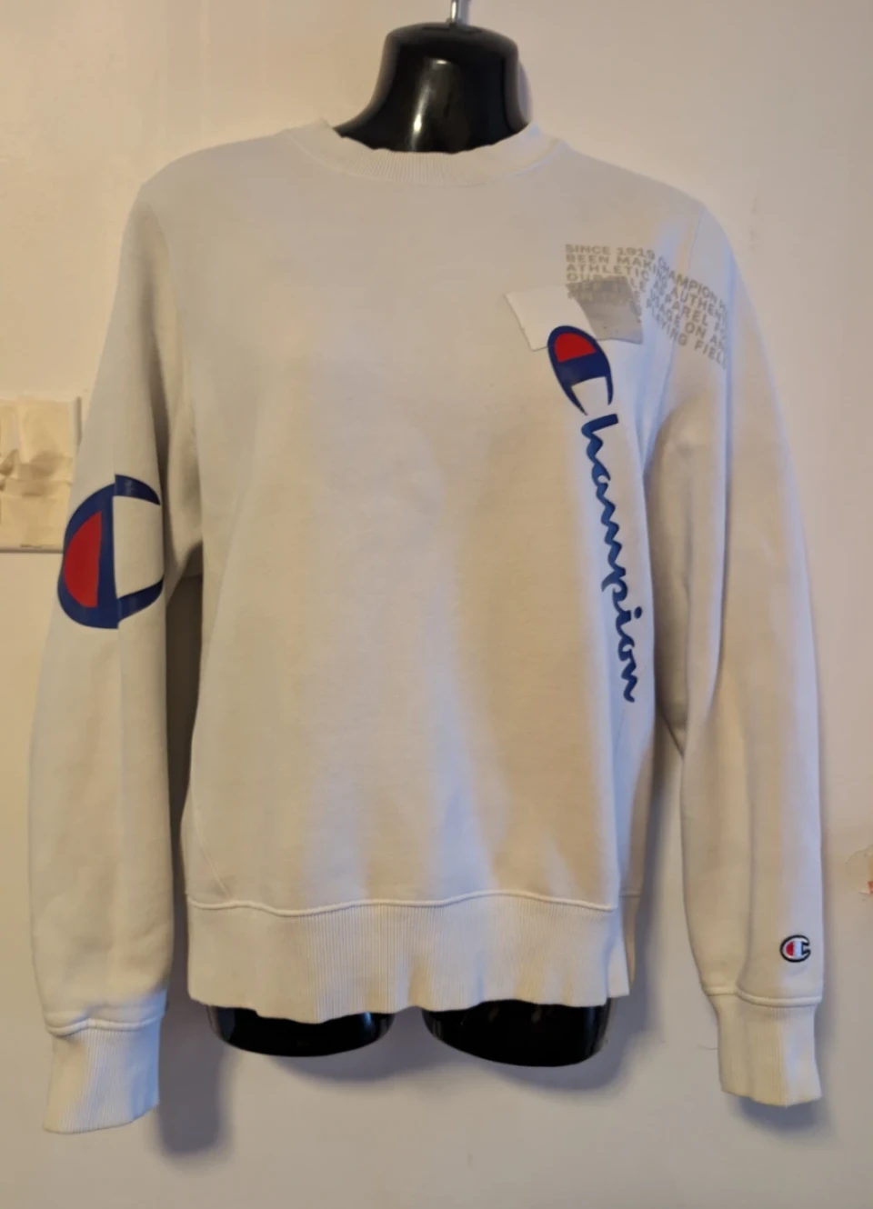 ⚽ Champion Off white Crewneck Sweatshirt