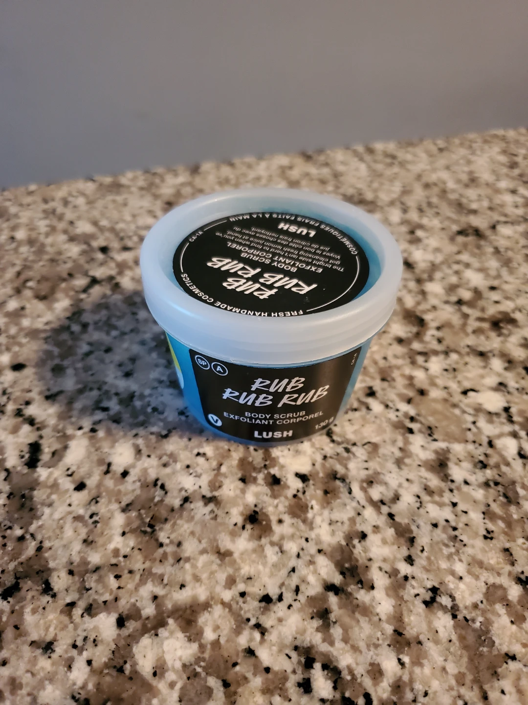 LUSH Rub Rub Rub Body Scrub 130g