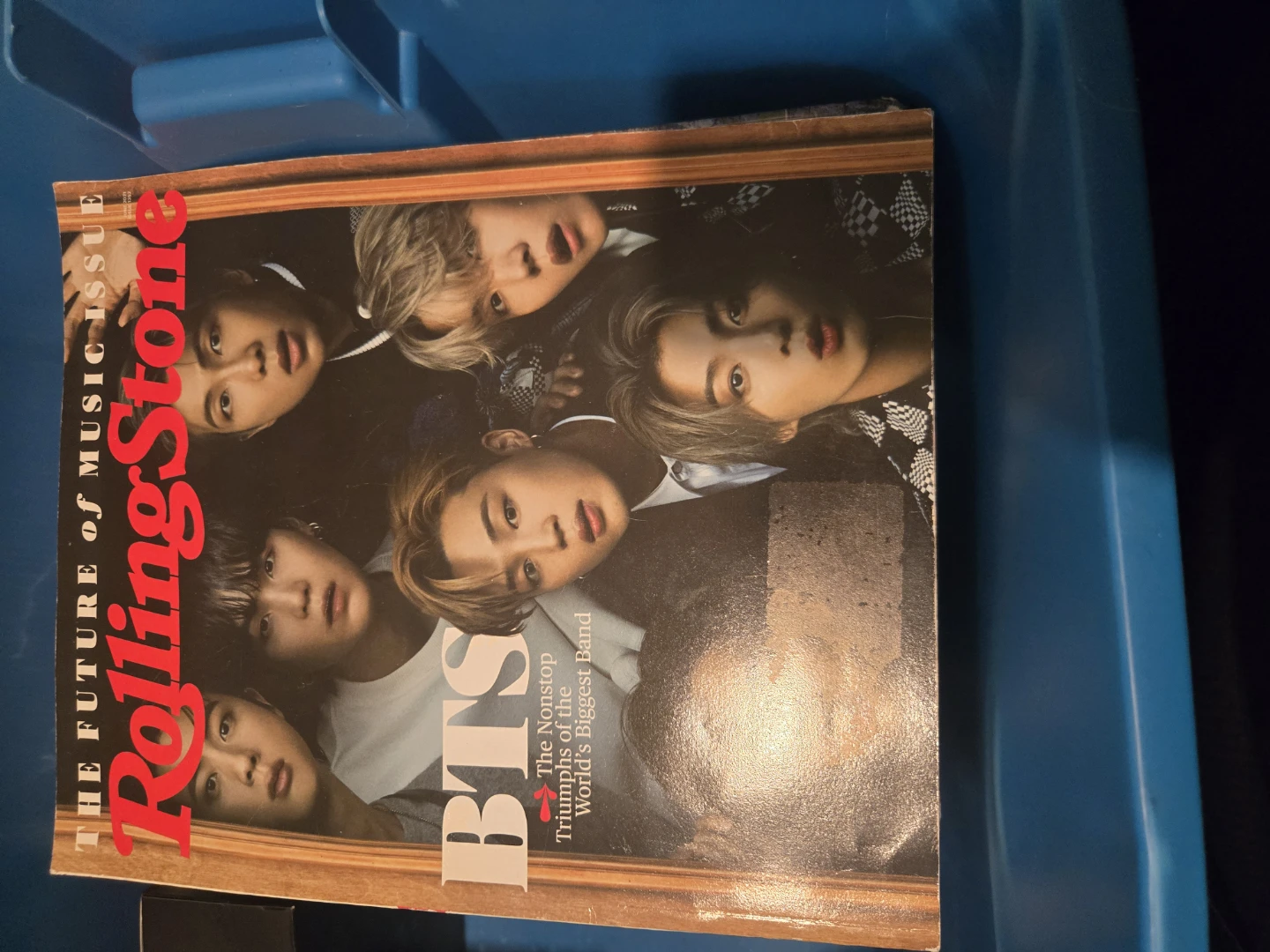 Rolling Stone Magazine featuring BTS