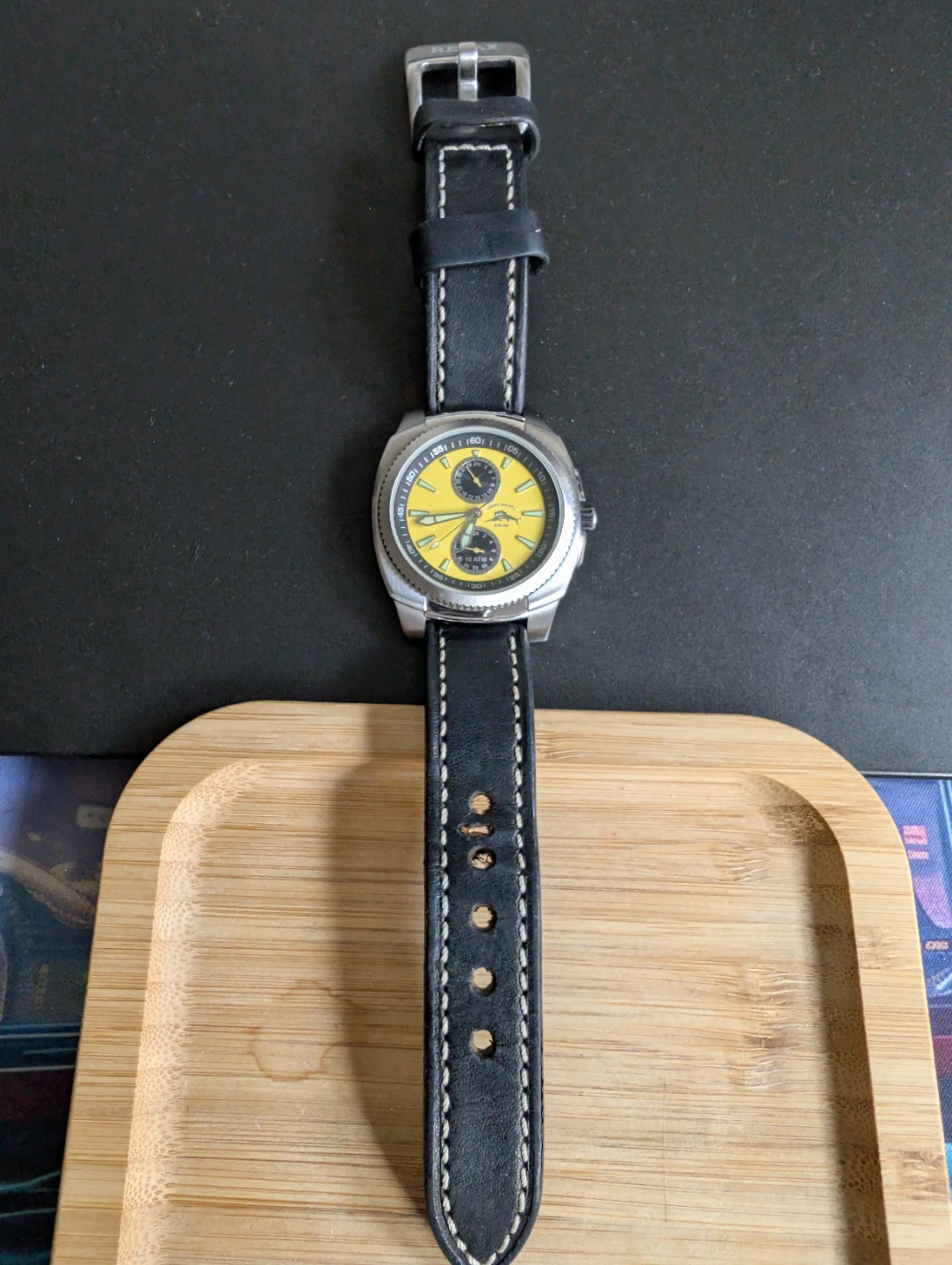 Tommy Bahama "Relax" Yellow Dial Watch - photo 4