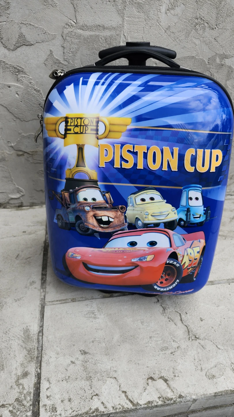 Disney Pixar Cars Piston Cup Rolling Luggage