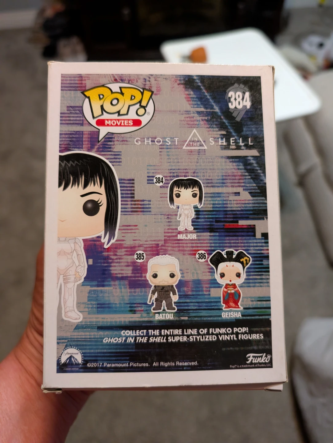 Funko Pop! Ghost in the Shell Major #384 Vinyl Figure - photo 2