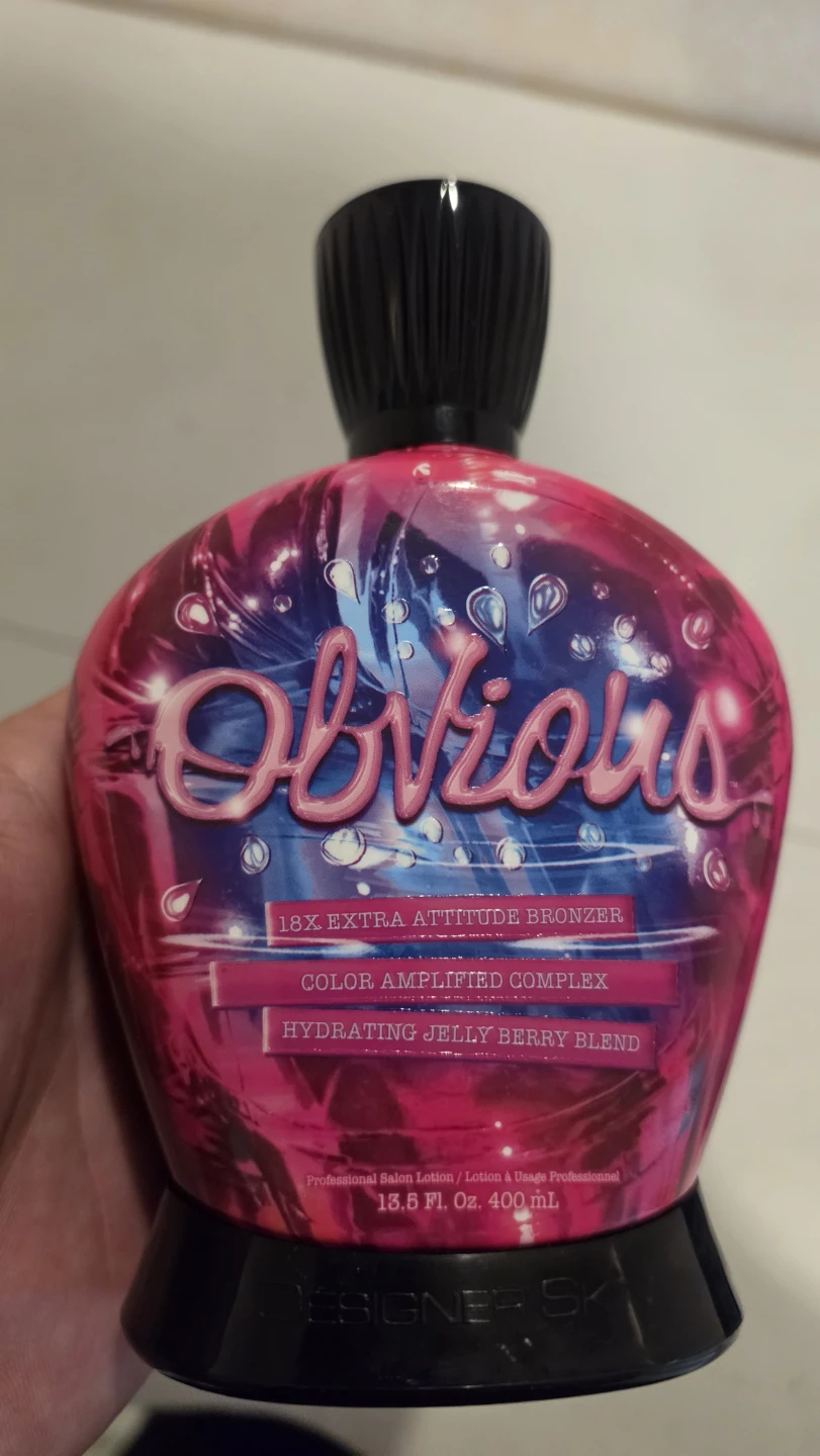 Designer Skin Obvious 18X Extra Attitude Bronzer Lotion