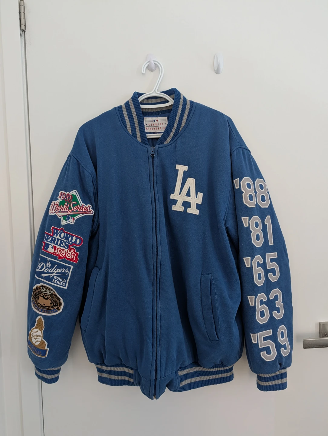 Los Angeles Dodgers World Series Champions Bomber Jacket