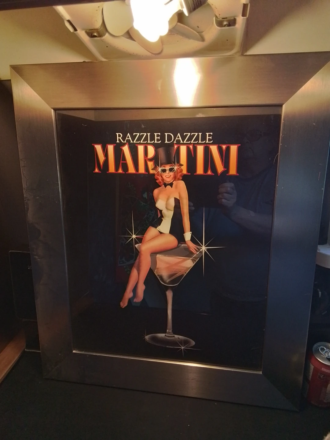 Razzle Dazzle Martini Framed Art - photo 3
