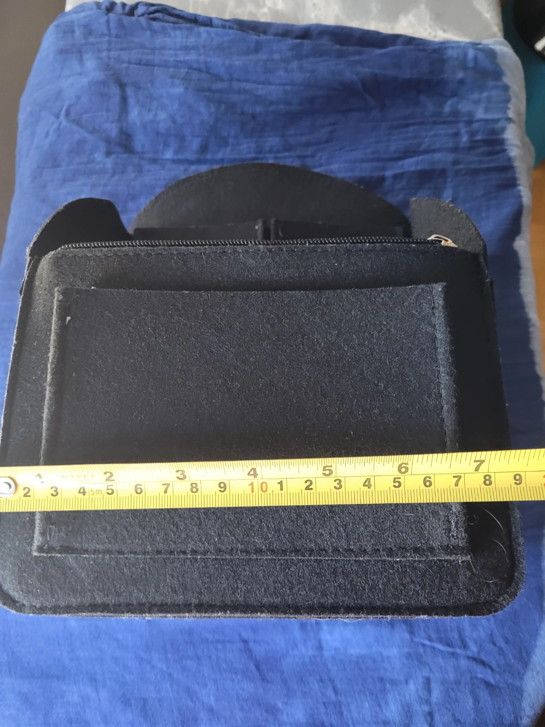 Black Felt Organizer Bag