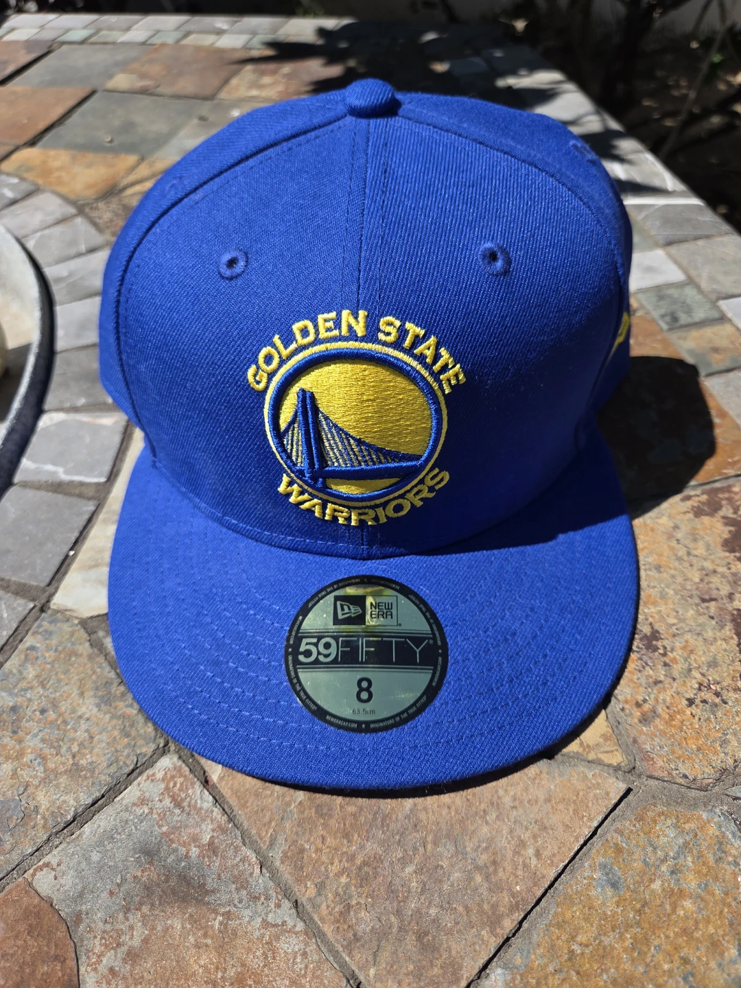 New Era Golden State Warriors 59FIFTY Hat Size 8