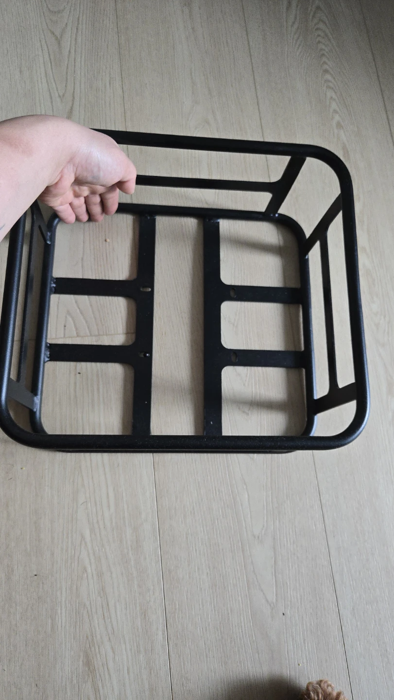 Black Metal Bike Cargo Rack its about 1.5 lbs - photo 3