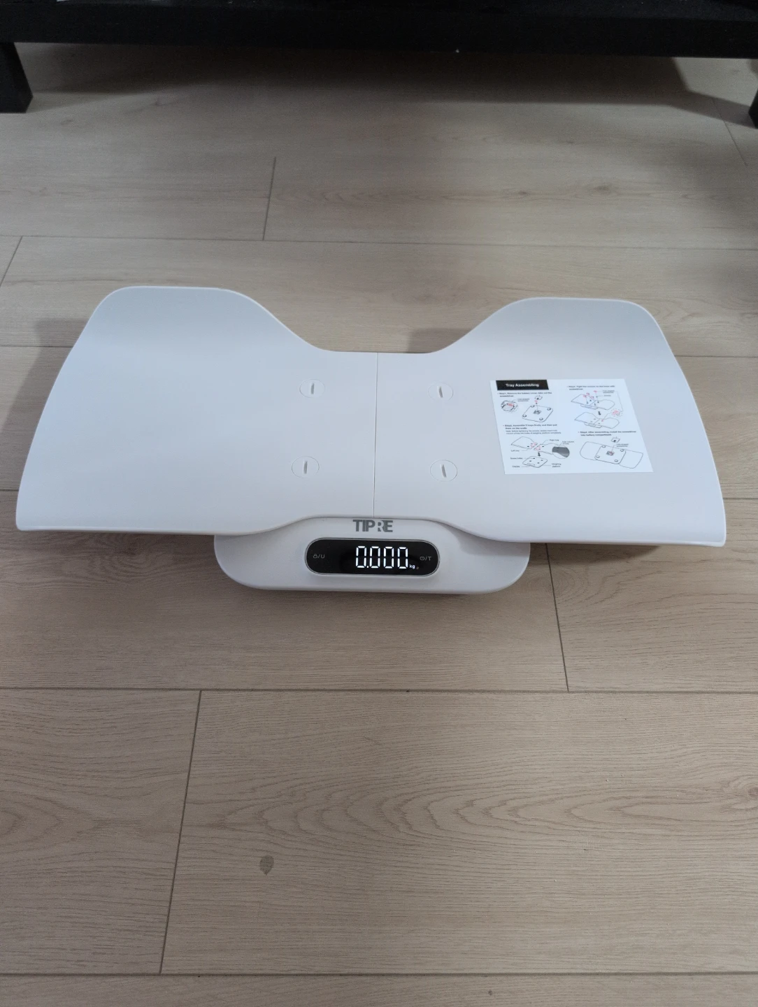 TIPRE Digital Weighing Scale with Detachable Tray
