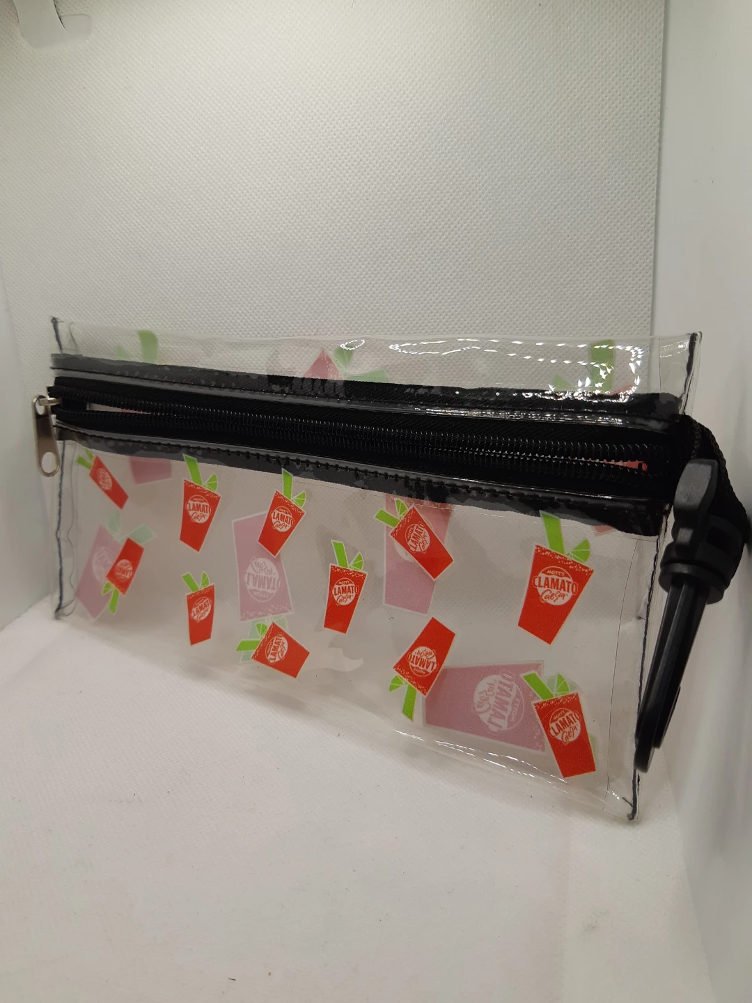 Clamato Ceaser Transparent cosmetics bag / pouch - photo 3