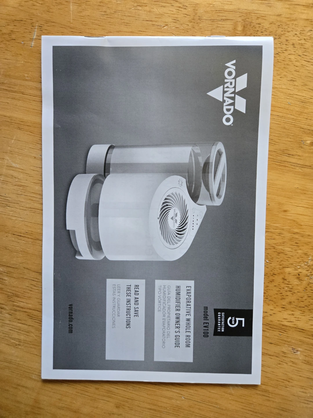 Vornado EV100 Whole Room Evaporative Humidifier - photo 2