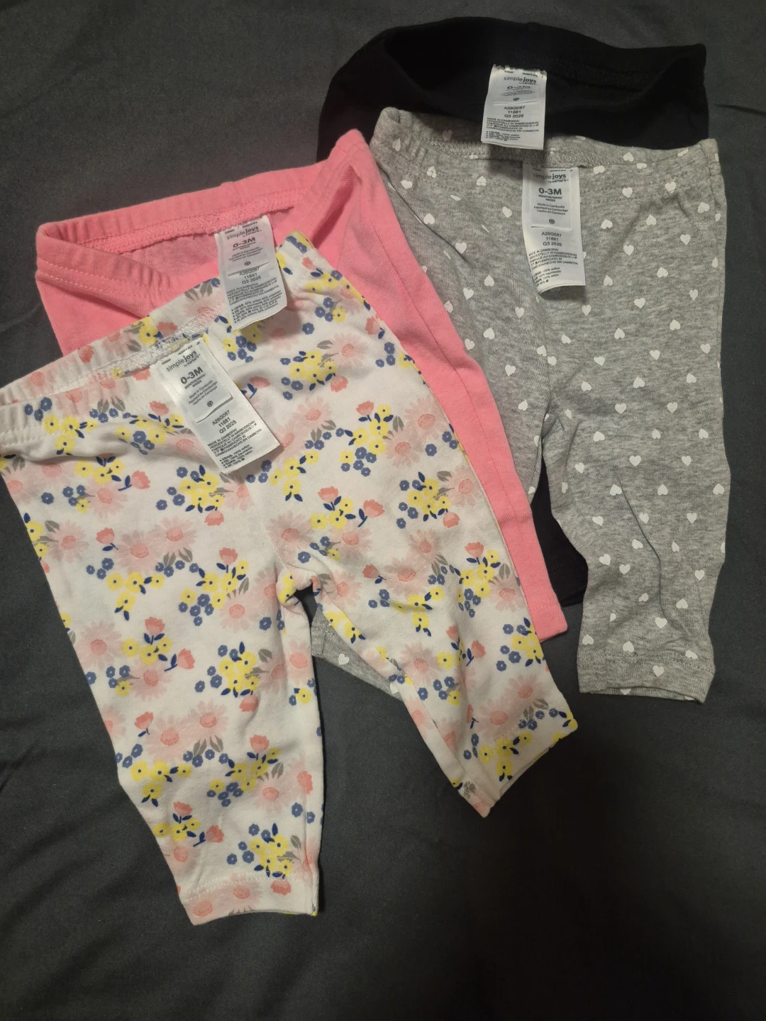 BNWOT - Carter's Baby Leggings
