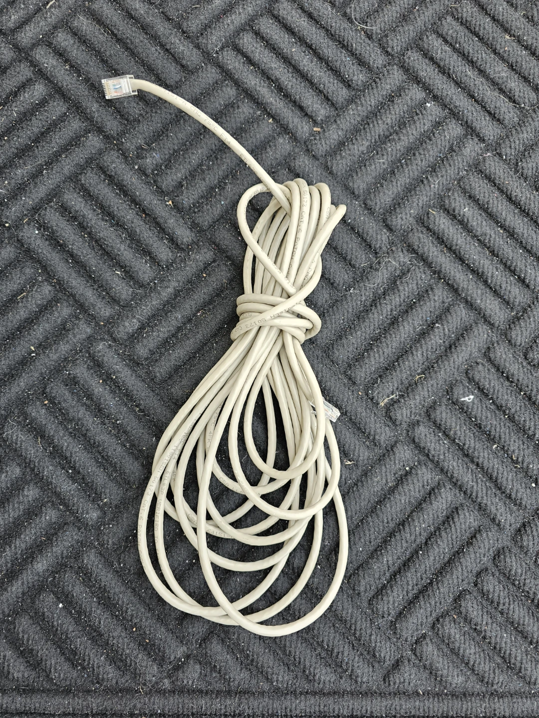 Grey Ethernet Cable