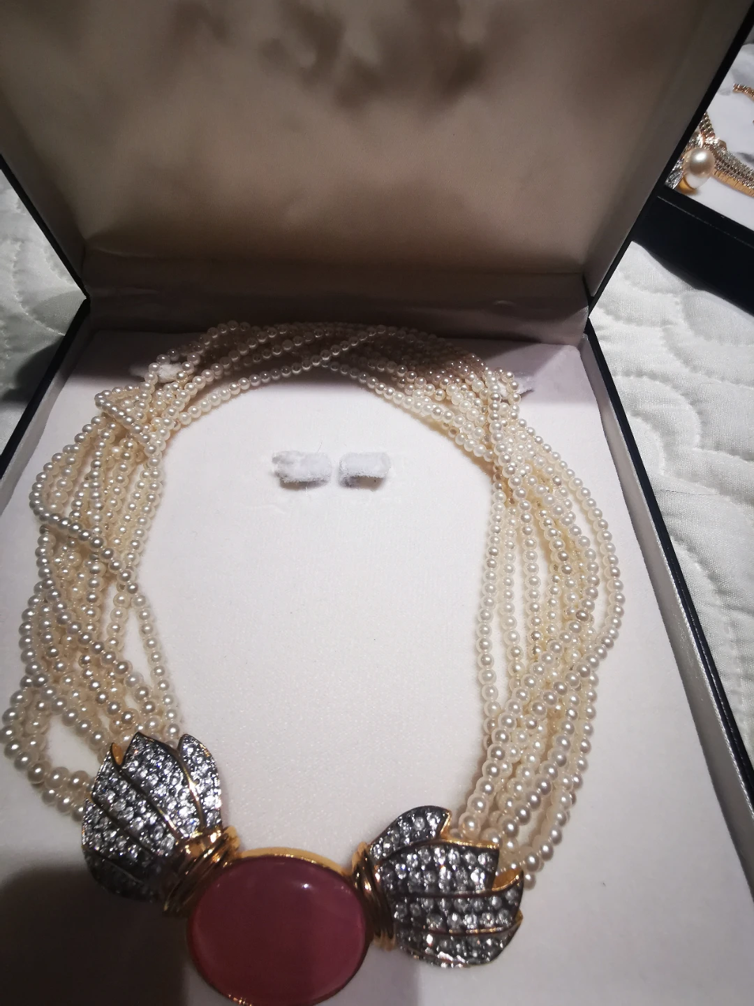 Vintage butler necklace and earrings - photo 3