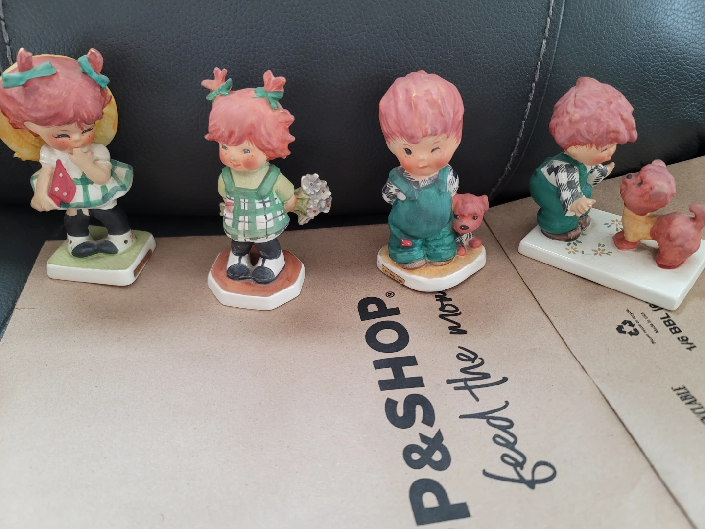 W. Goebel Germany Porcelain Figurines (Set of 4)