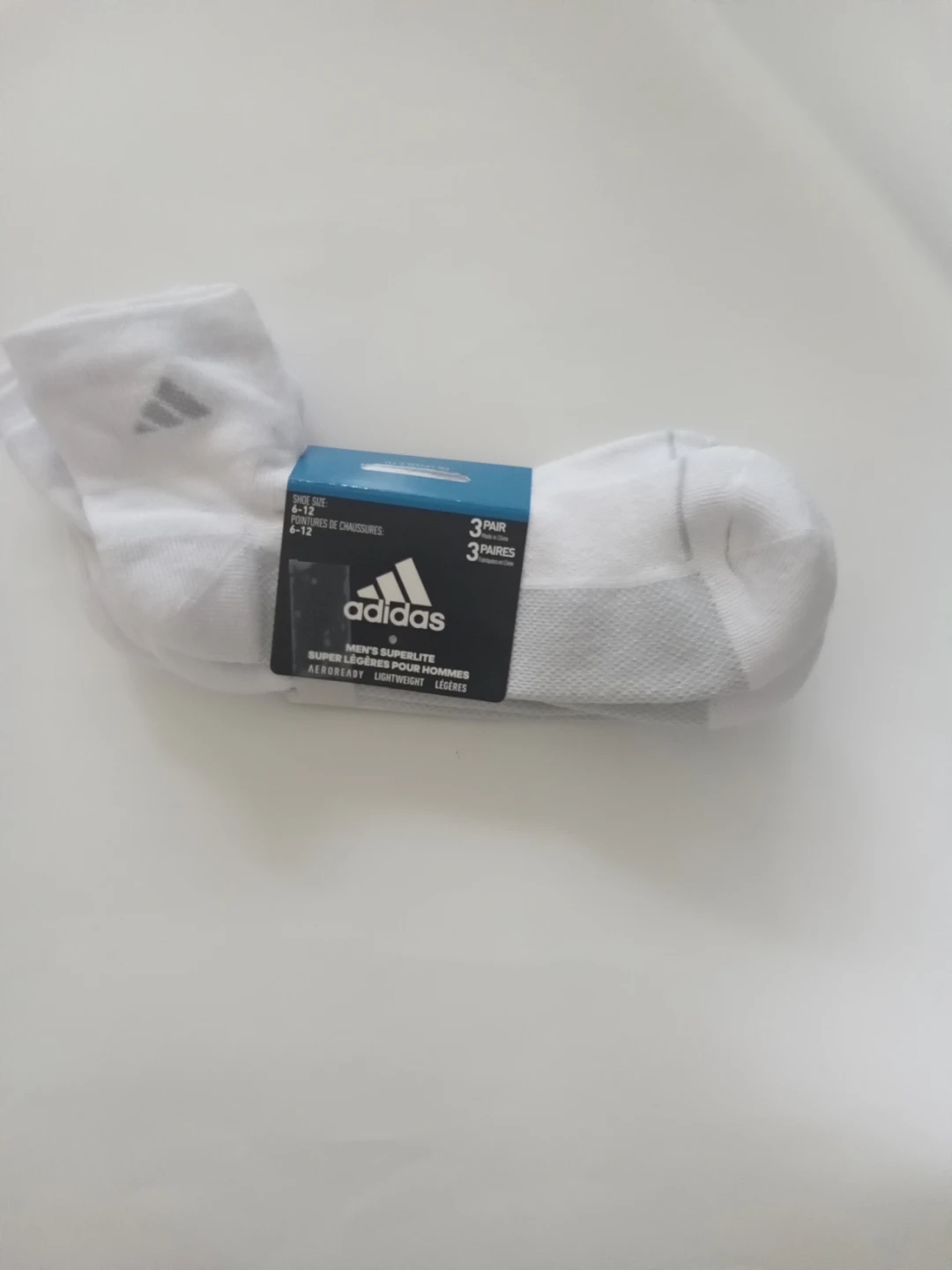 Adidas Men's Superlite Socks (3 Pair)