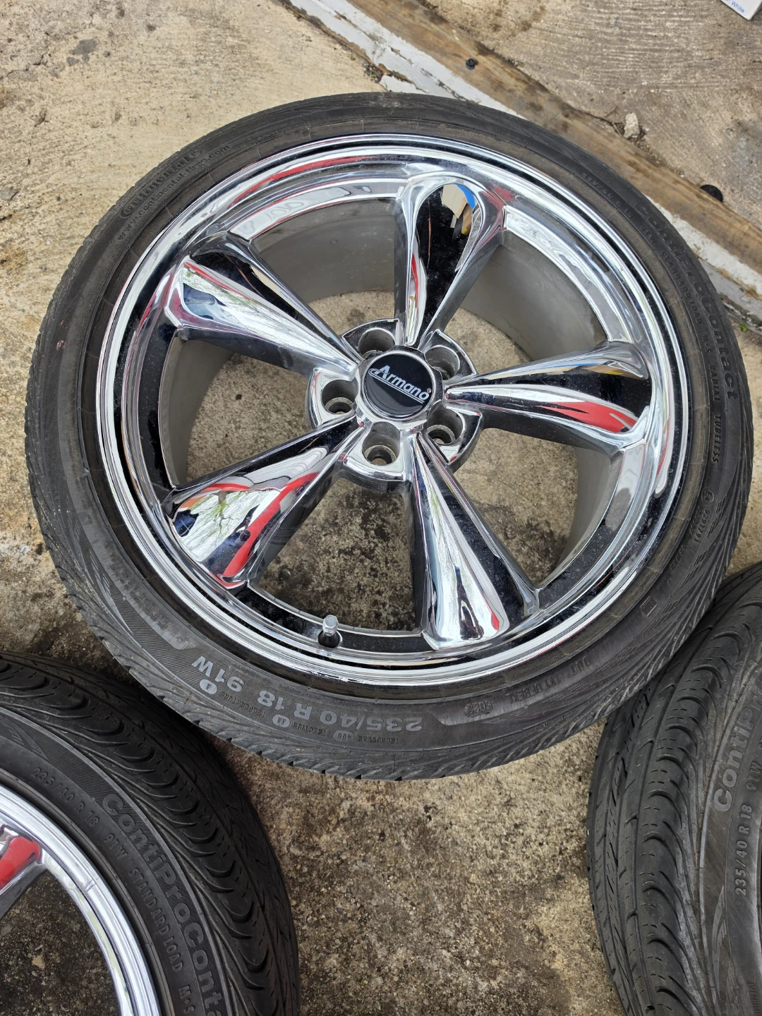 18 inch Armano rims wheels 5x100 - photo 3