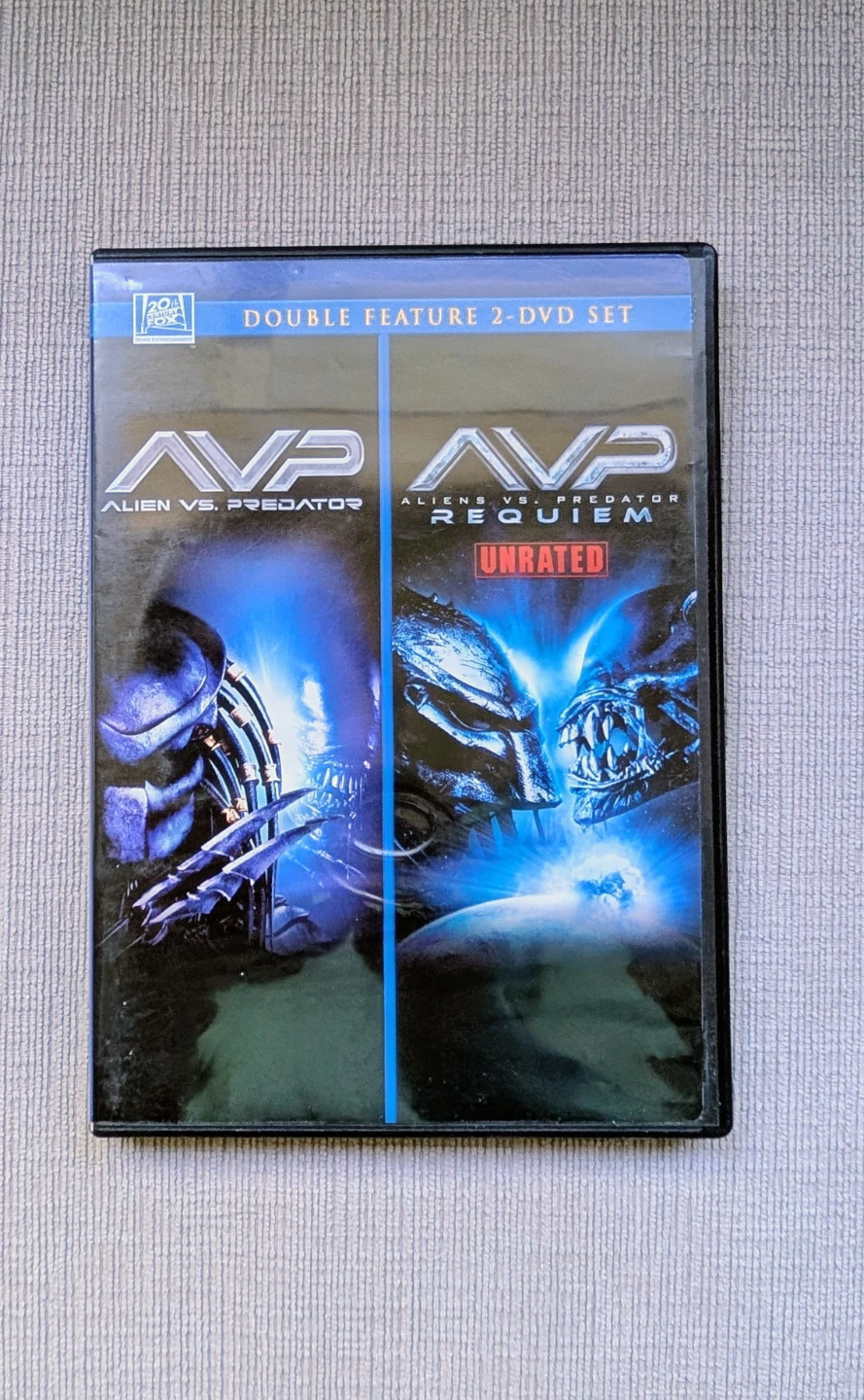 AVP Alien vs. Predator & Requiem Double Feature DVD Set Movie