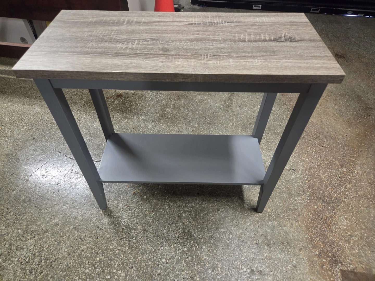 Two-tier console table
