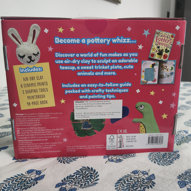 Craft & Carry Pottery Studio Kit - photo 2